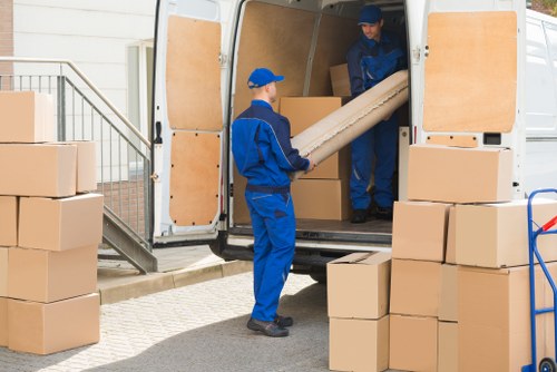 Local man and van moving items in Strawberry Hill