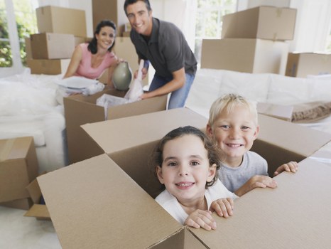 Removal van serving residential moves in Strawberry Hill