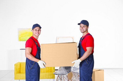 Office removal team planning a Strawberry Hill business move