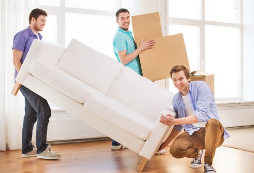 Local team handling furniture pick-up near Strawberry Hill streets