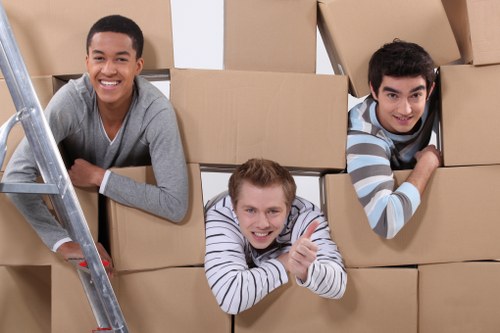 Local removal van transport for a home or flat relocation in Strawberry Hill