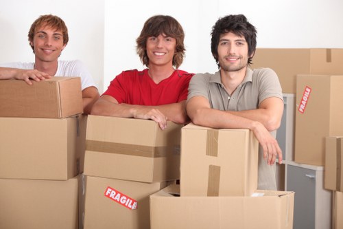 Local moving van for residential and office transport