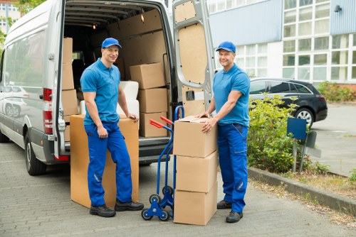 A van ready for a local collection and delivery in Strawberry Hill